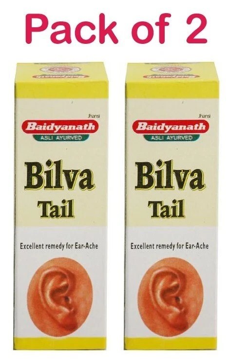 Baidyanath Bilva Tail Oil Pack 2 X 25ml Ayurvedic Herbal