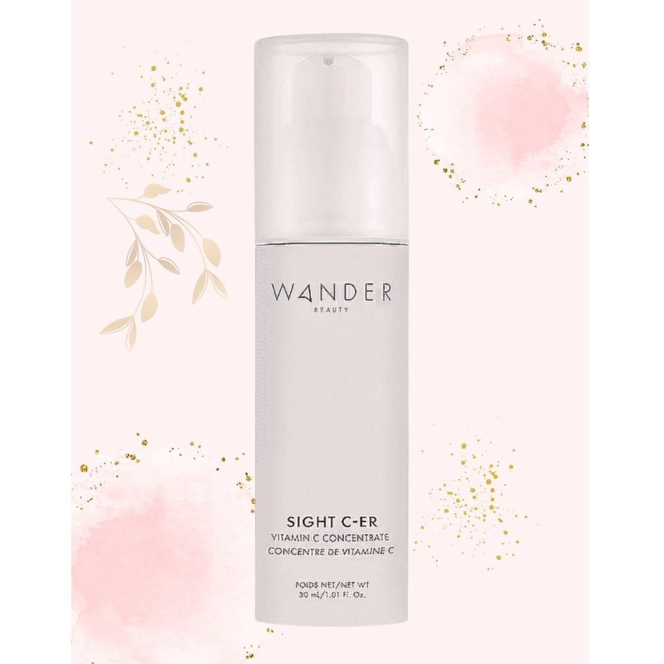 Wander Beauty Sight C-er Vitamin C Concentrate Brightening Face Serum 30ml – NIB