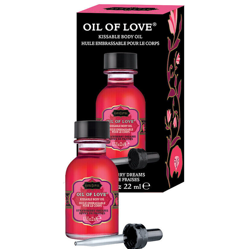 Kama Sutra Oil of Love Warming Massage Oil Strawberry Dreams