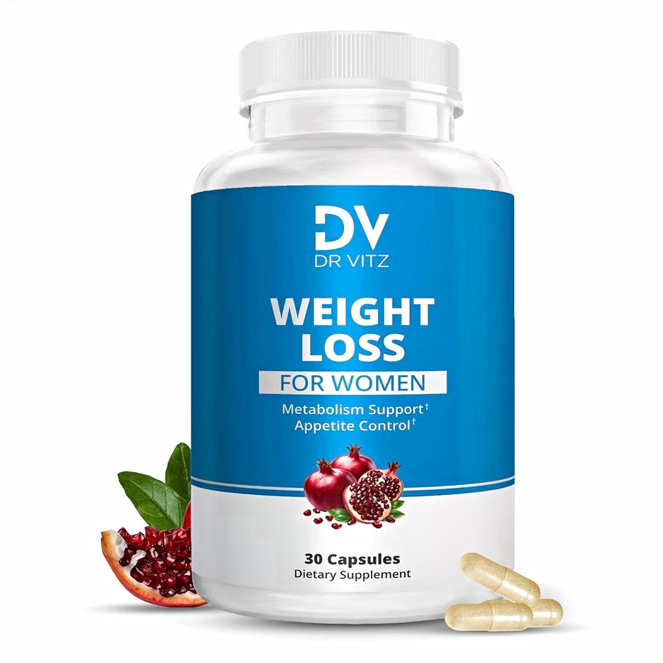 Dr Vitz Weight Loss Appetite Control Women Capsules 30ct Non-GMO Exp 10/2027