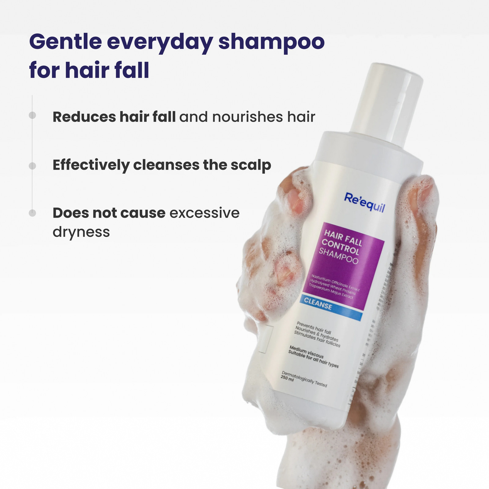 Re’equil Dandruff Treatment Bundle| Shampoo Lotion Conditioner Complete| 250ml*2
