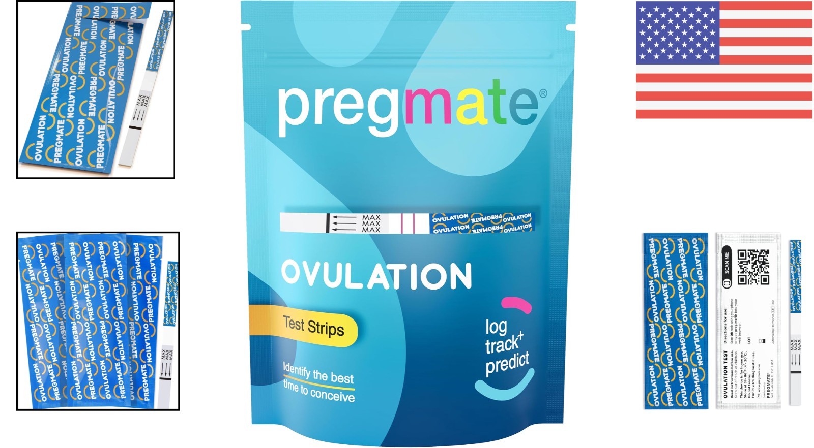 Reliable 25 Count Ovulation Strips – Detect LH Surge with 99% Accuracy