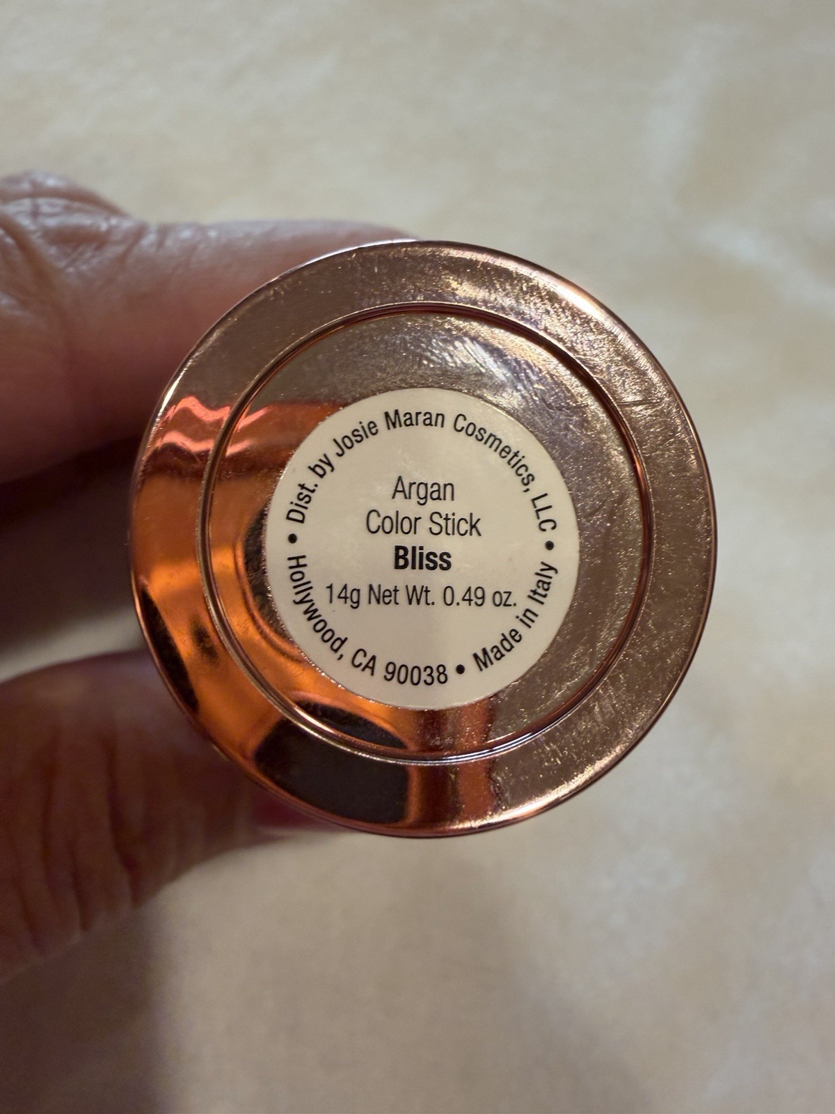 Josie Maran Argan Color Stick for Cheeks and Lips In BLISS *** See Description