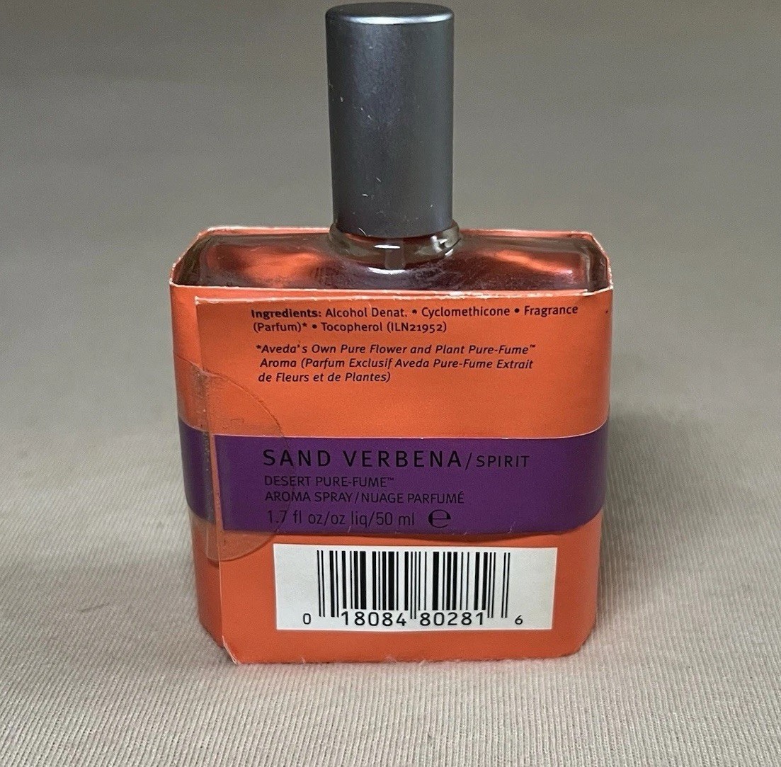 *Very Rare Discontinued* 2001 Aveda Sand Verbena Spirit Aroma Spray 1.7 fl oz