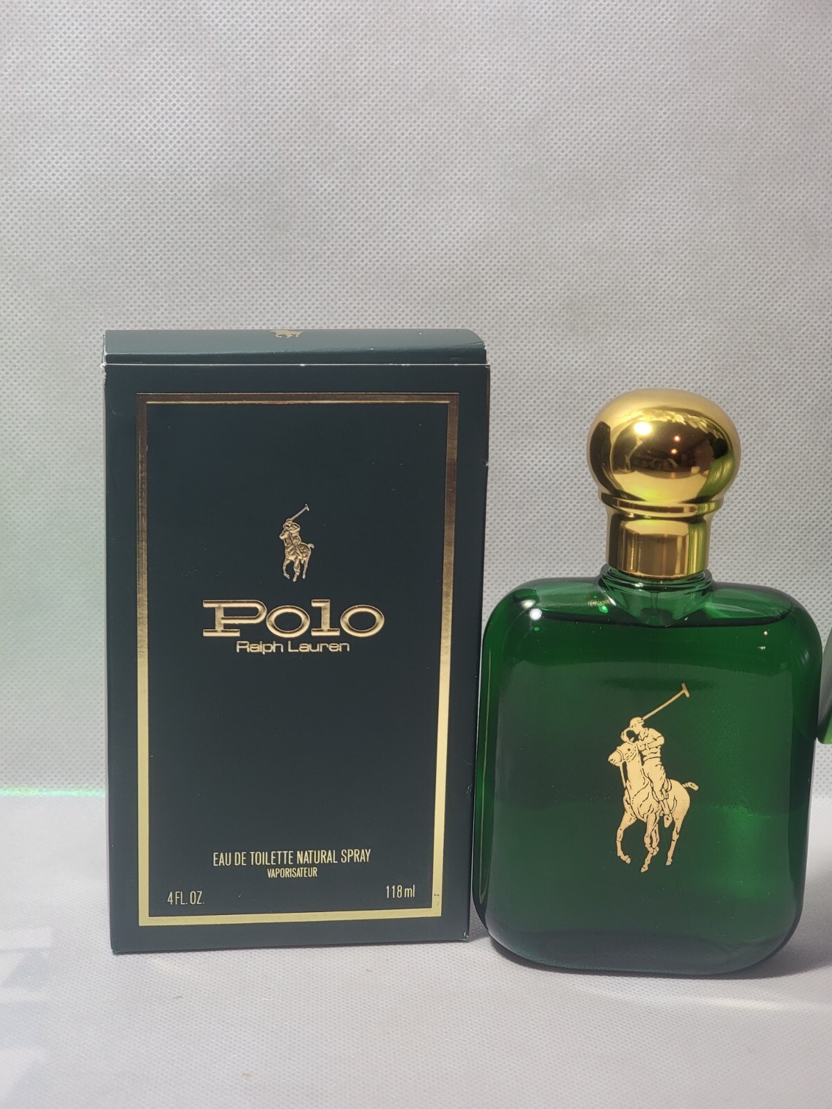 POLO by Ralph Lauren 4.0 oz Cologne EDT SPRAY for Men GREEN New in Box