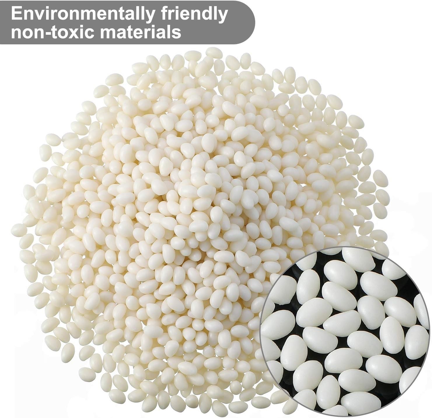 Thermal Adhesive Tooth Gel: 100g Moldable Beads for Realistic Temporary Teeth