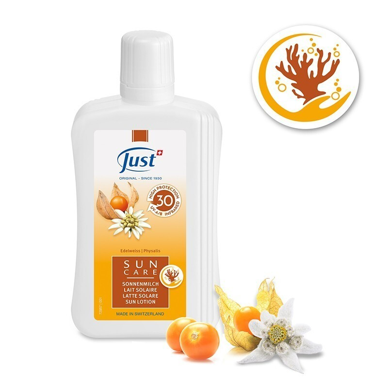 JUST Switzerland SUN CARE sun milk SPF 30– 250 ml