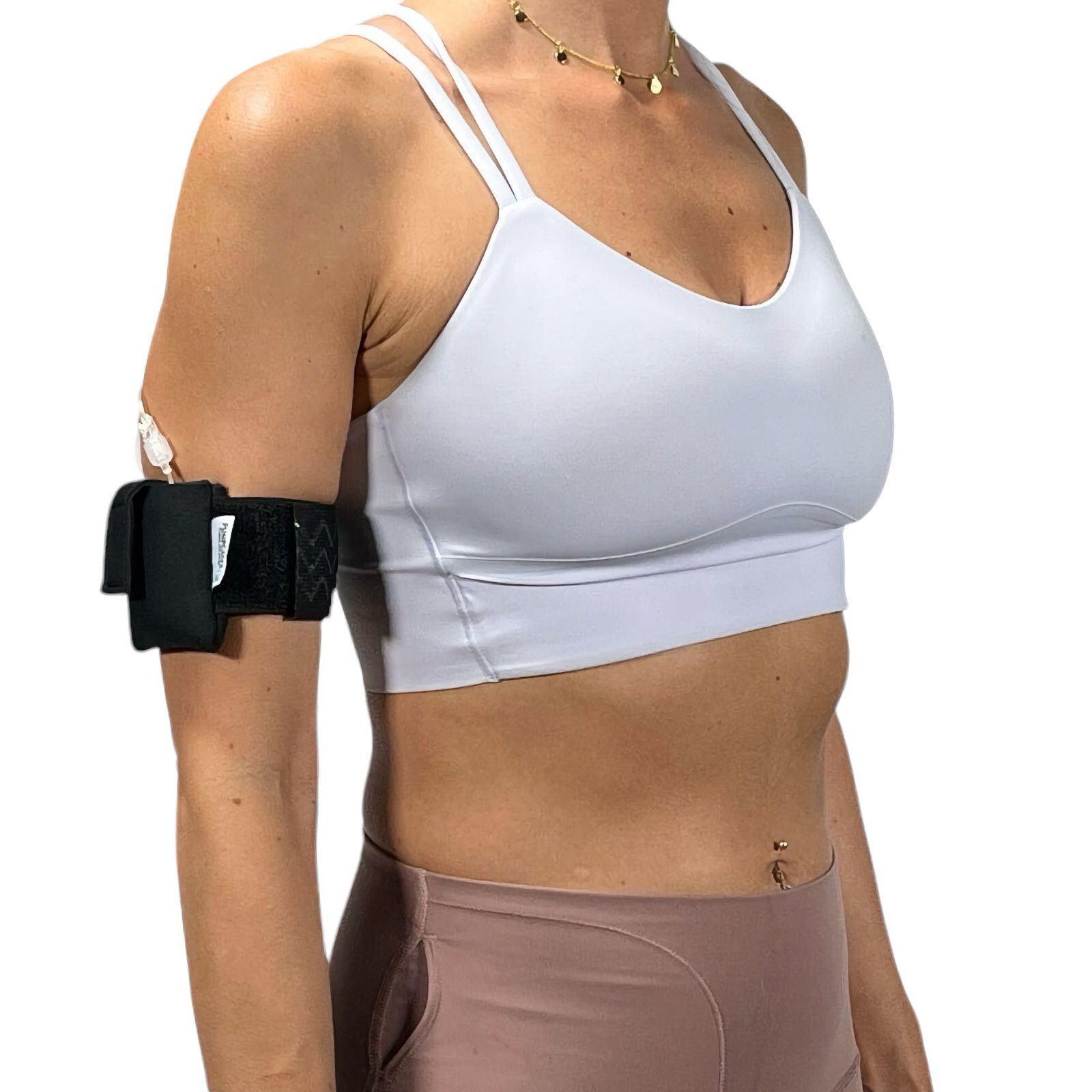 Black Insulin Pump Case with Adjustable Belt by Pumpcases for Tandem Mobi