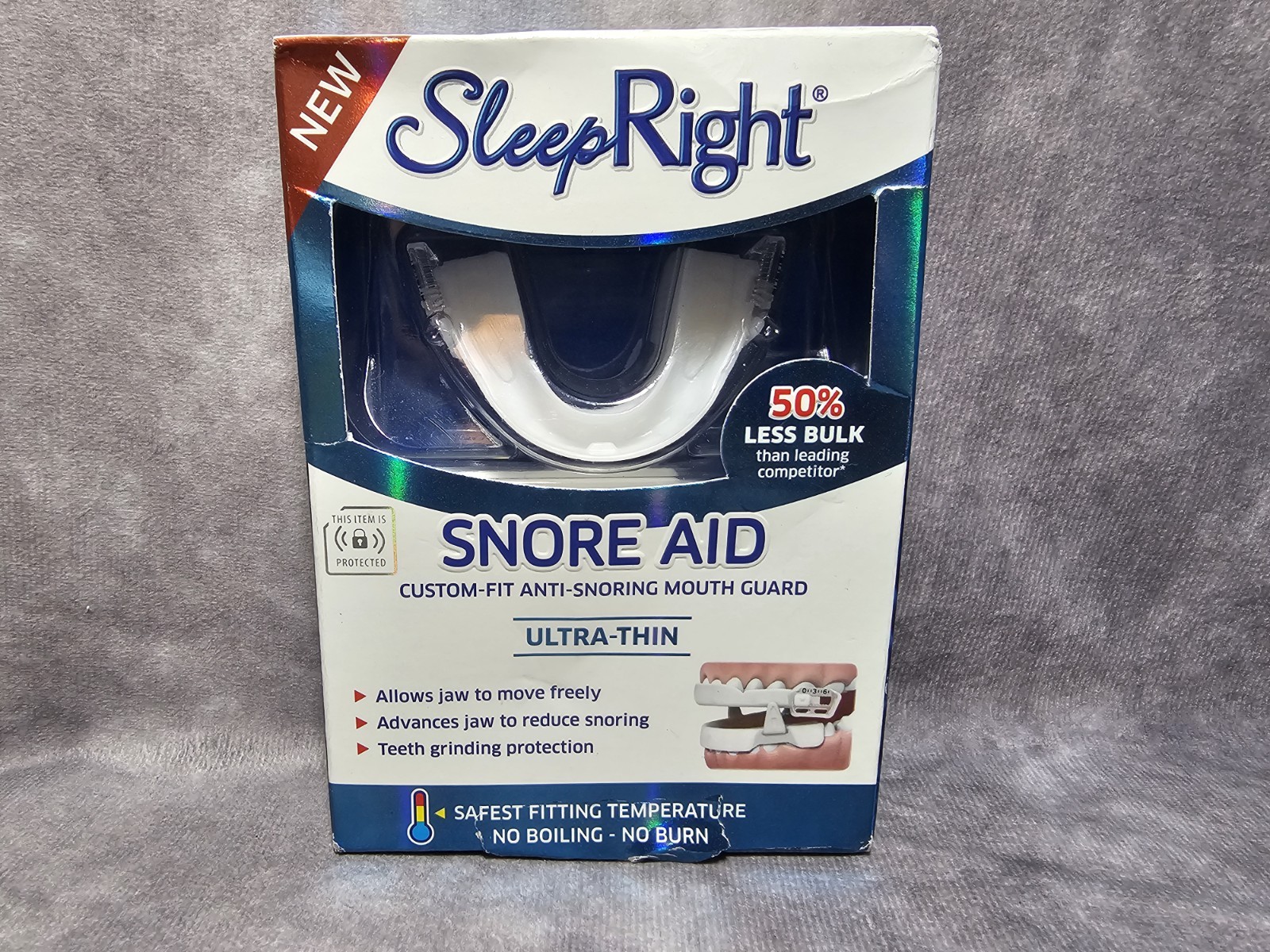 SleepRight Snore Aid – FDA Cleared for Snoring – Anti-Snoring Device – White
