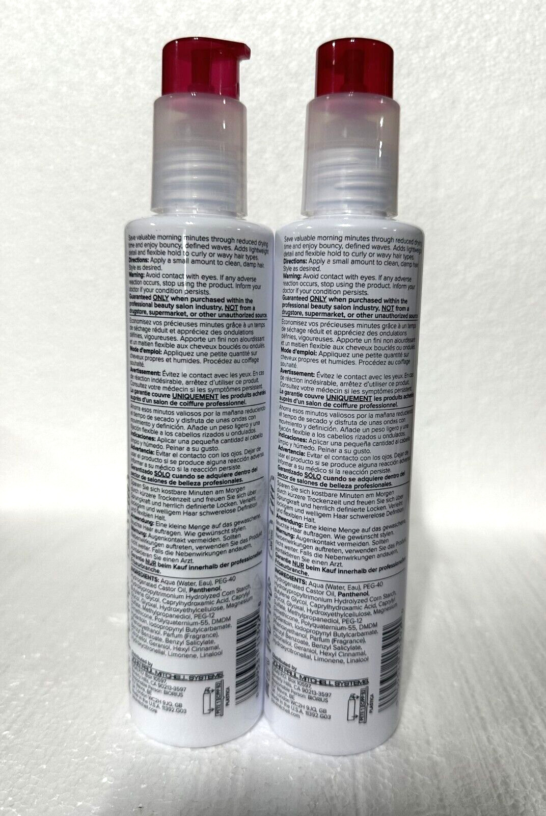 *2 PACK* Paul Mitchell Flexible Style Round Trip Curl Defining Cream 6.8 Oz