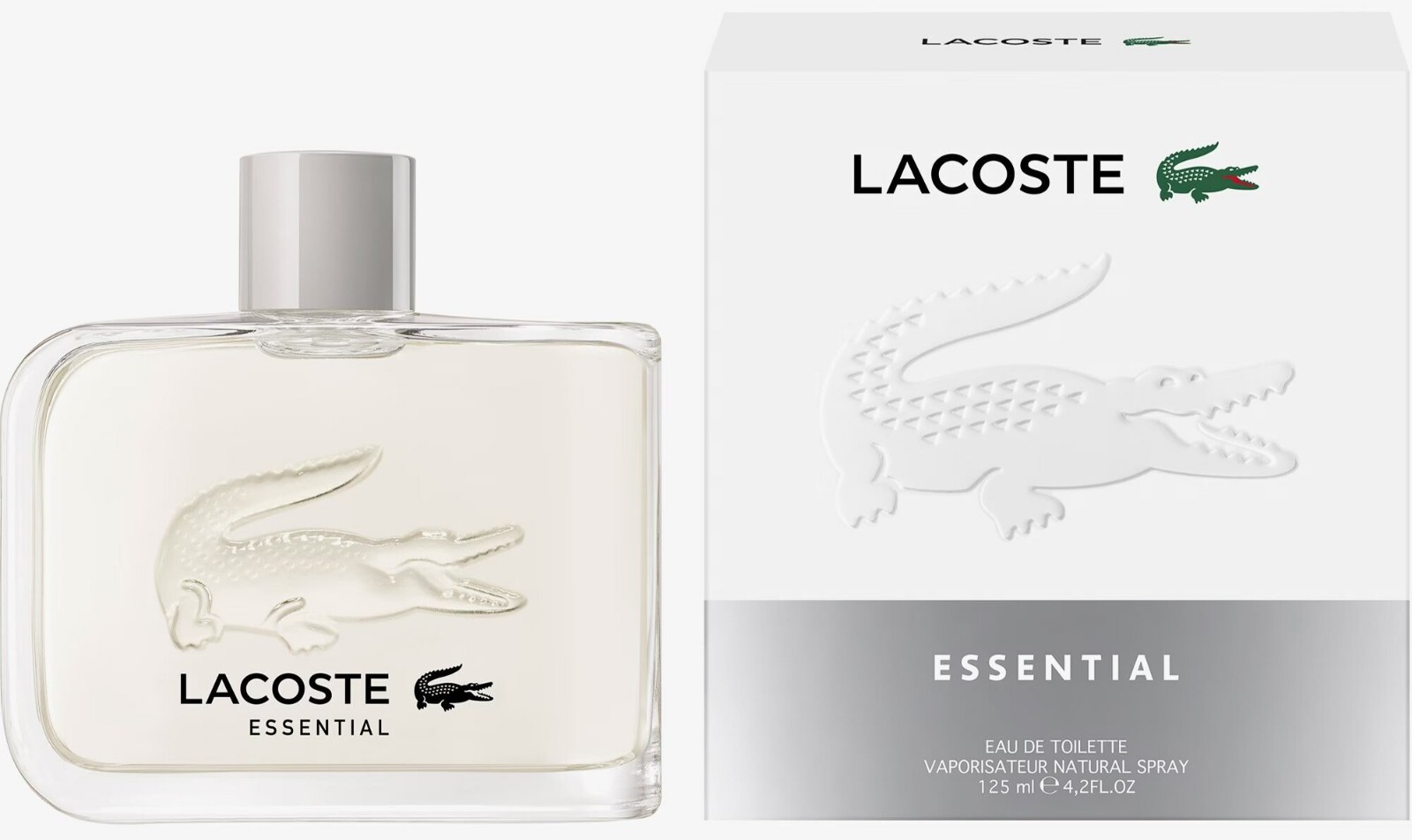 Lacoste Essential by Lacoste cologne for men EDT 4.2 oz New in Box