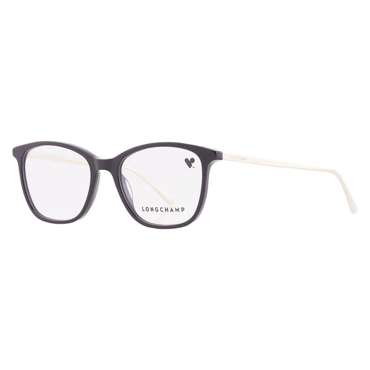 Longchamp Demo Square Ladies Eyeglasses LO2606 001 51 LO2606 001 51
