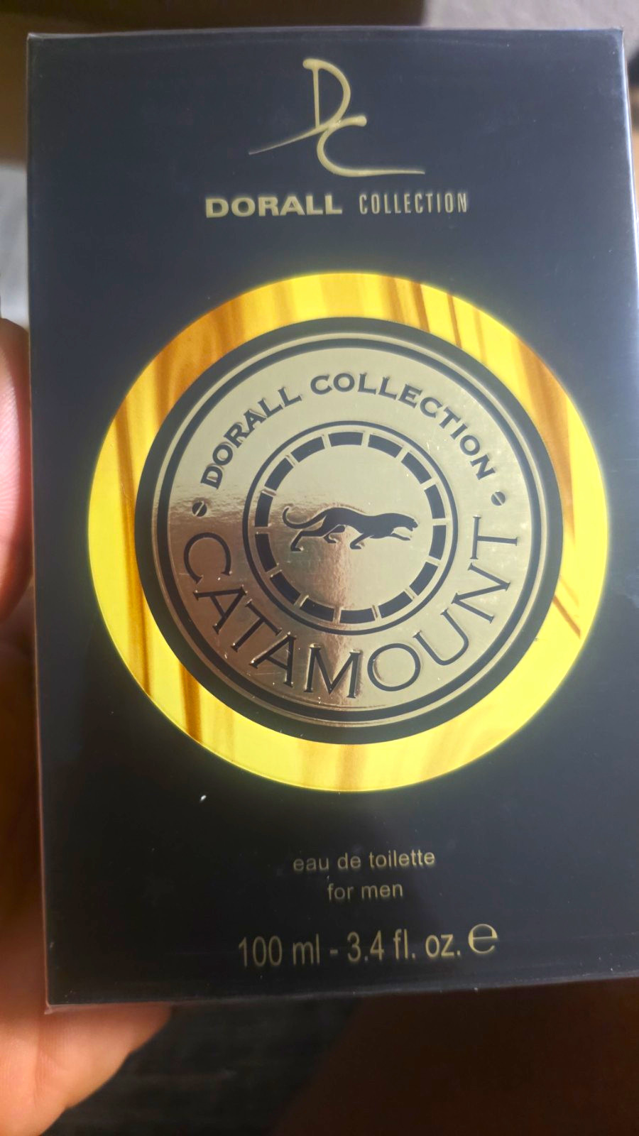 Dorall Collection Catamount Eau de Toilette Spray for Men 3.4 fl oz