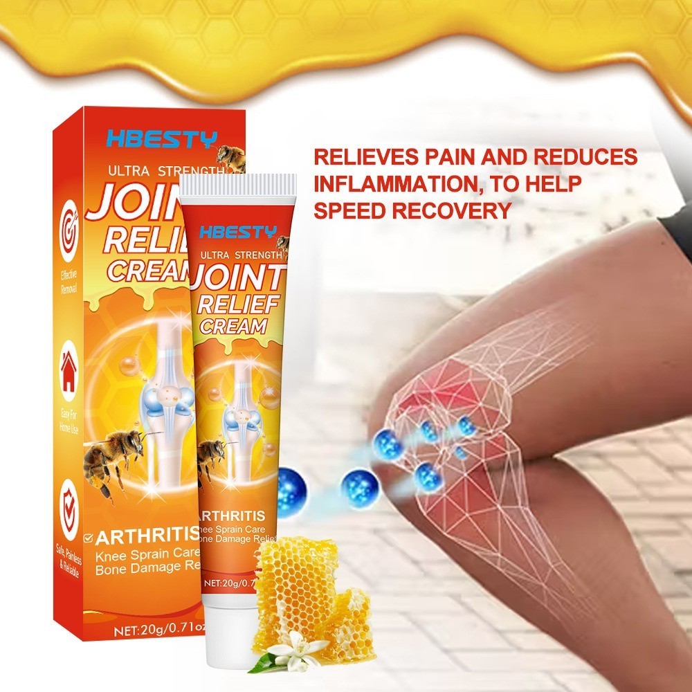 [Pack of 5] Knee Joint Relief Cream Arthritis Treatment Cream Ointment 20g US