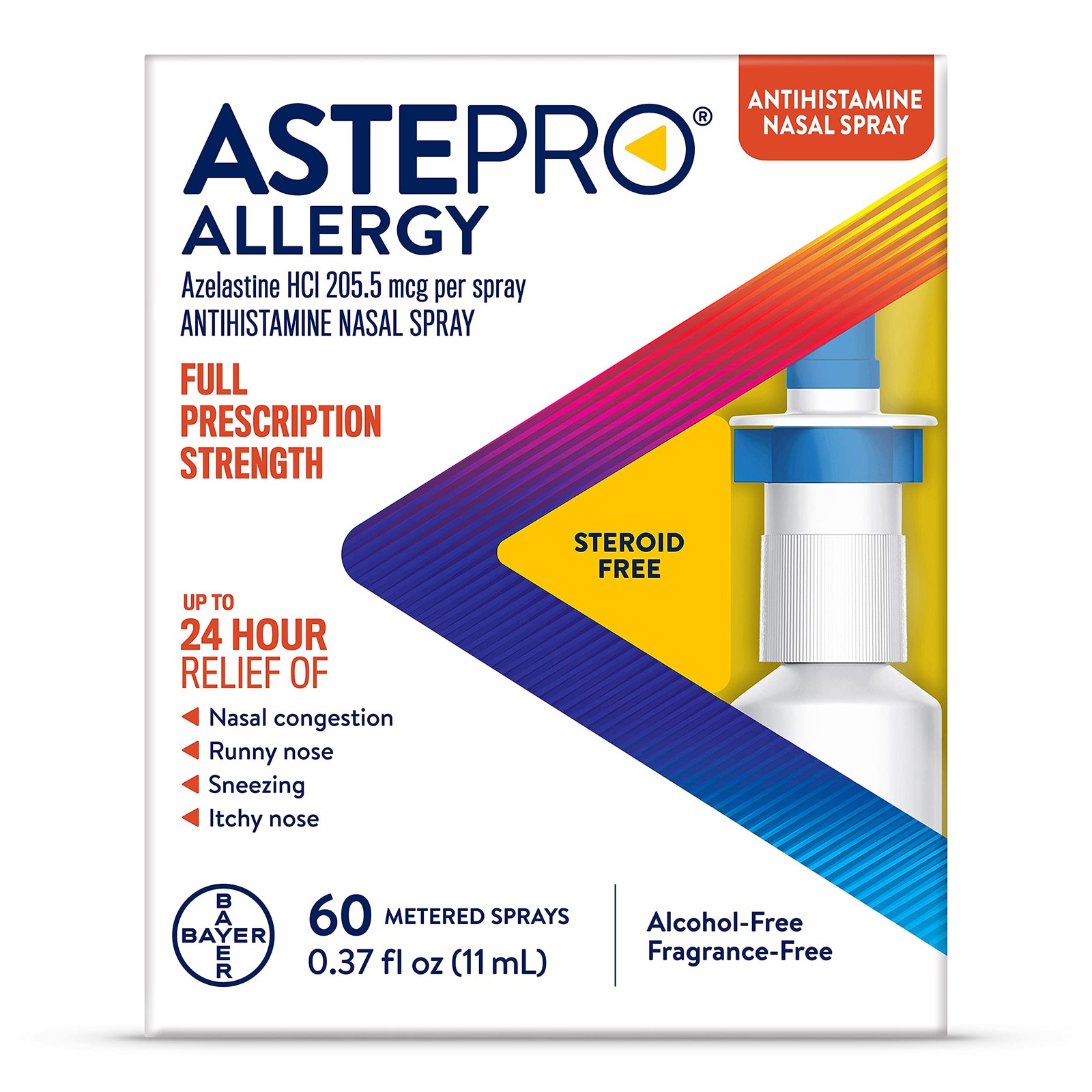 Astepro 60 Spray 1 Count (Pack of 1)