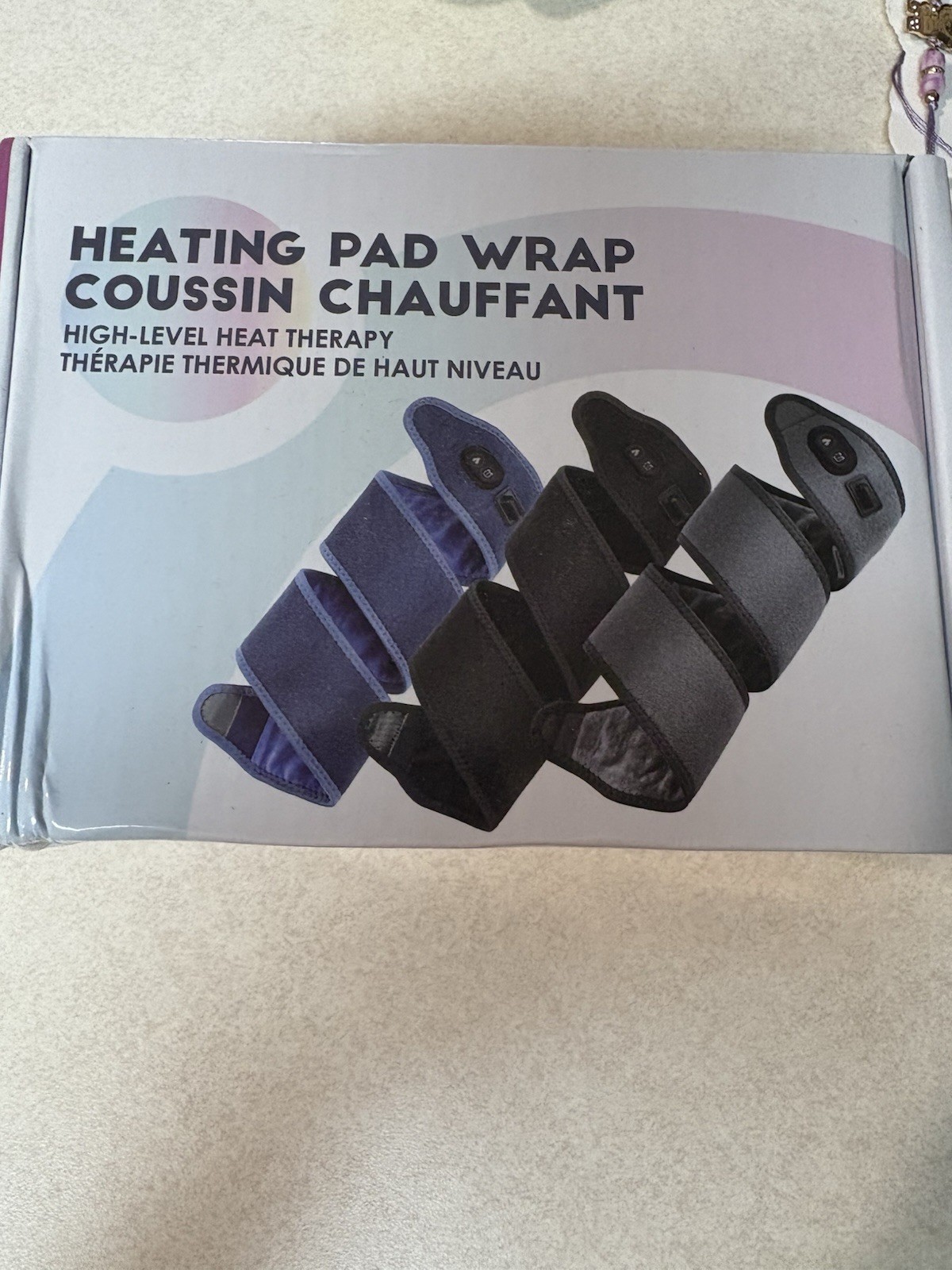 Electric Wraparound Heating Pad with Temperature Settings Heat Therapy