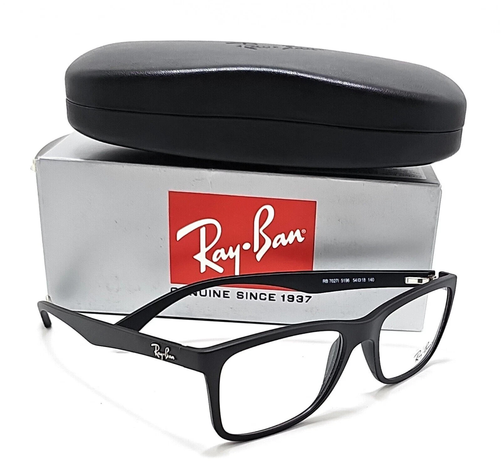 Ray-Ban RX7027I 5196 Black Frames Reading Glasses/Bifocal/Progressive Lenses
