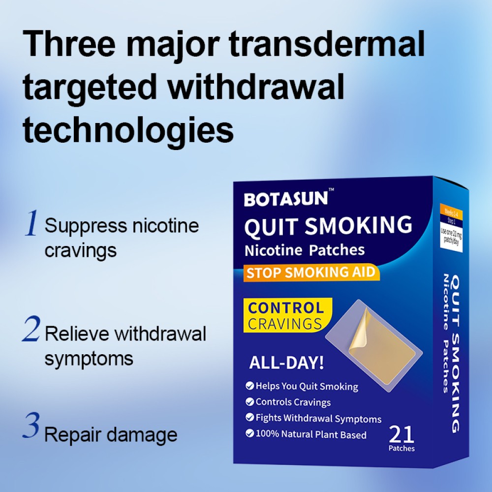 Nicotine Transdermal Patches Help Quit Smoking Stop Smoking Aid Patch Body Care.