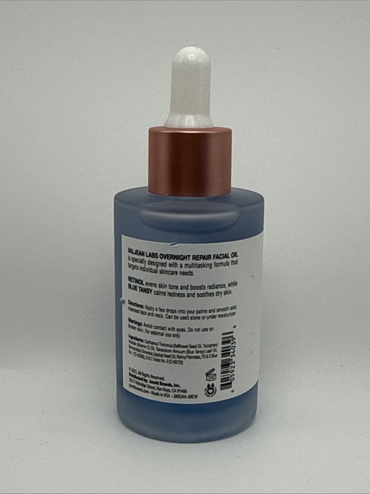VALJEAN LABS – OVERNIGHT REPAIR Facial Oil With Retinol & Blue Tansy – 1.83 oz