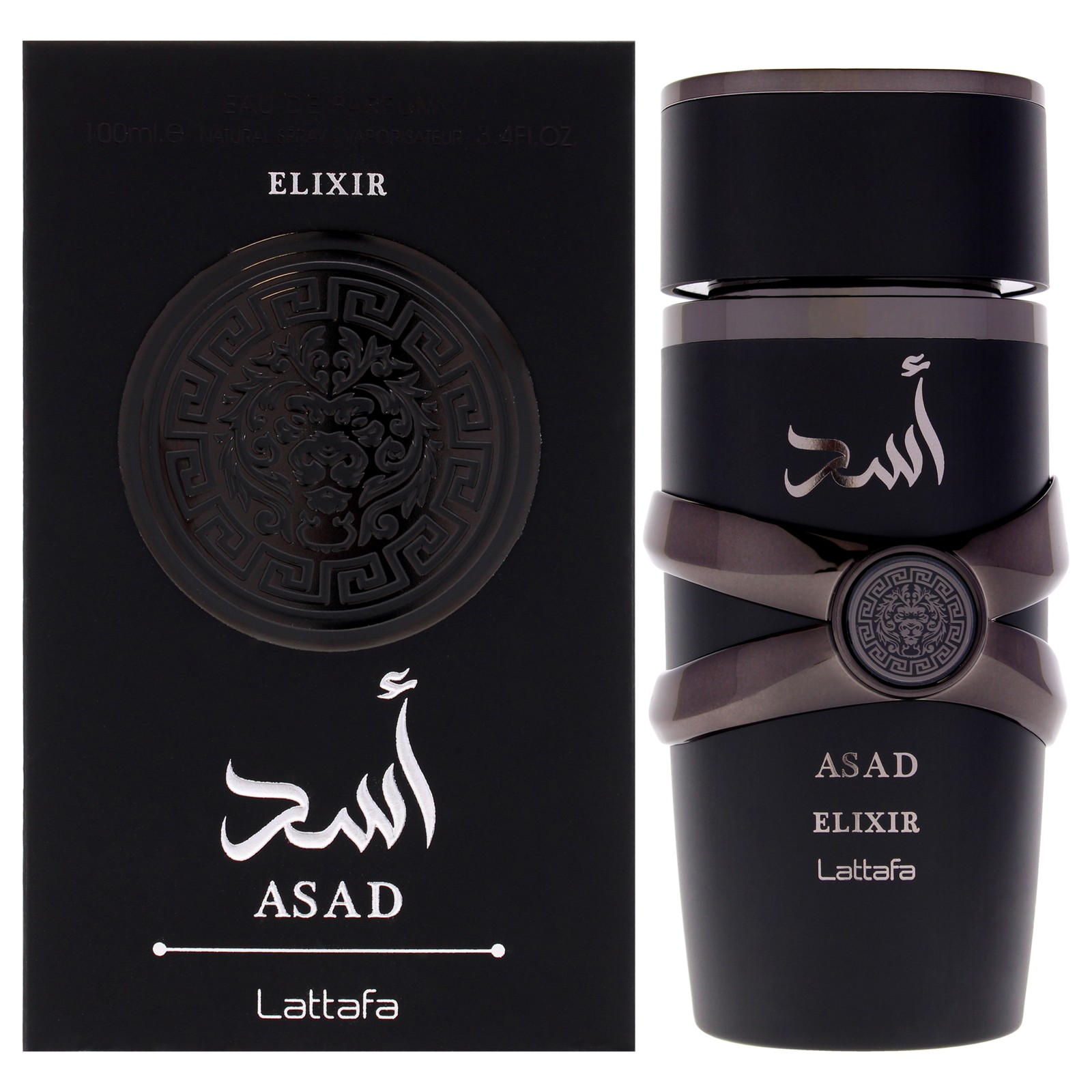 Asad Elixir by Lattafa for Men – 3.4 oz EDP Spray