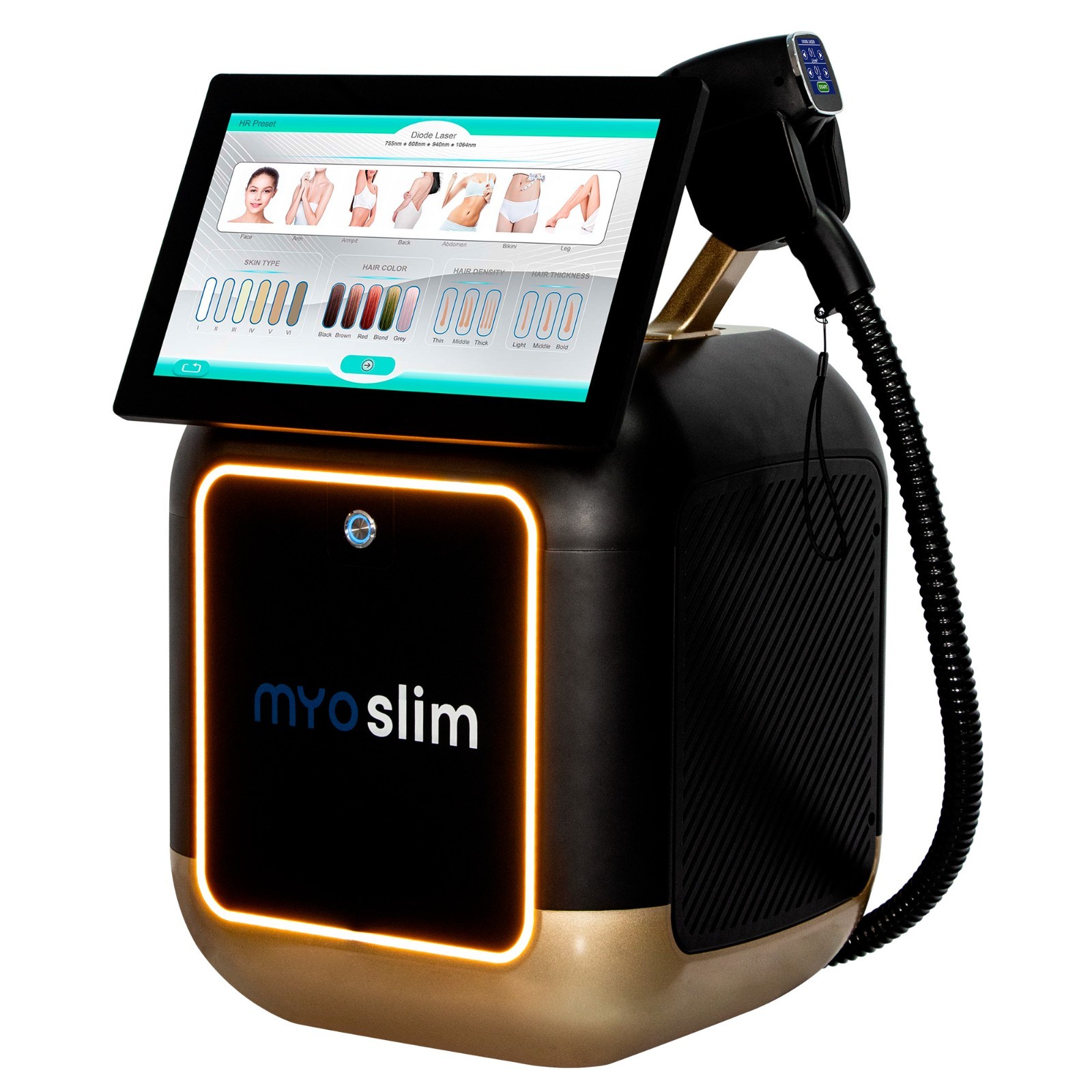 5000W Multi 808 Diode Laser Hair Removal Machine 755/808/940/1064 Home&Salon