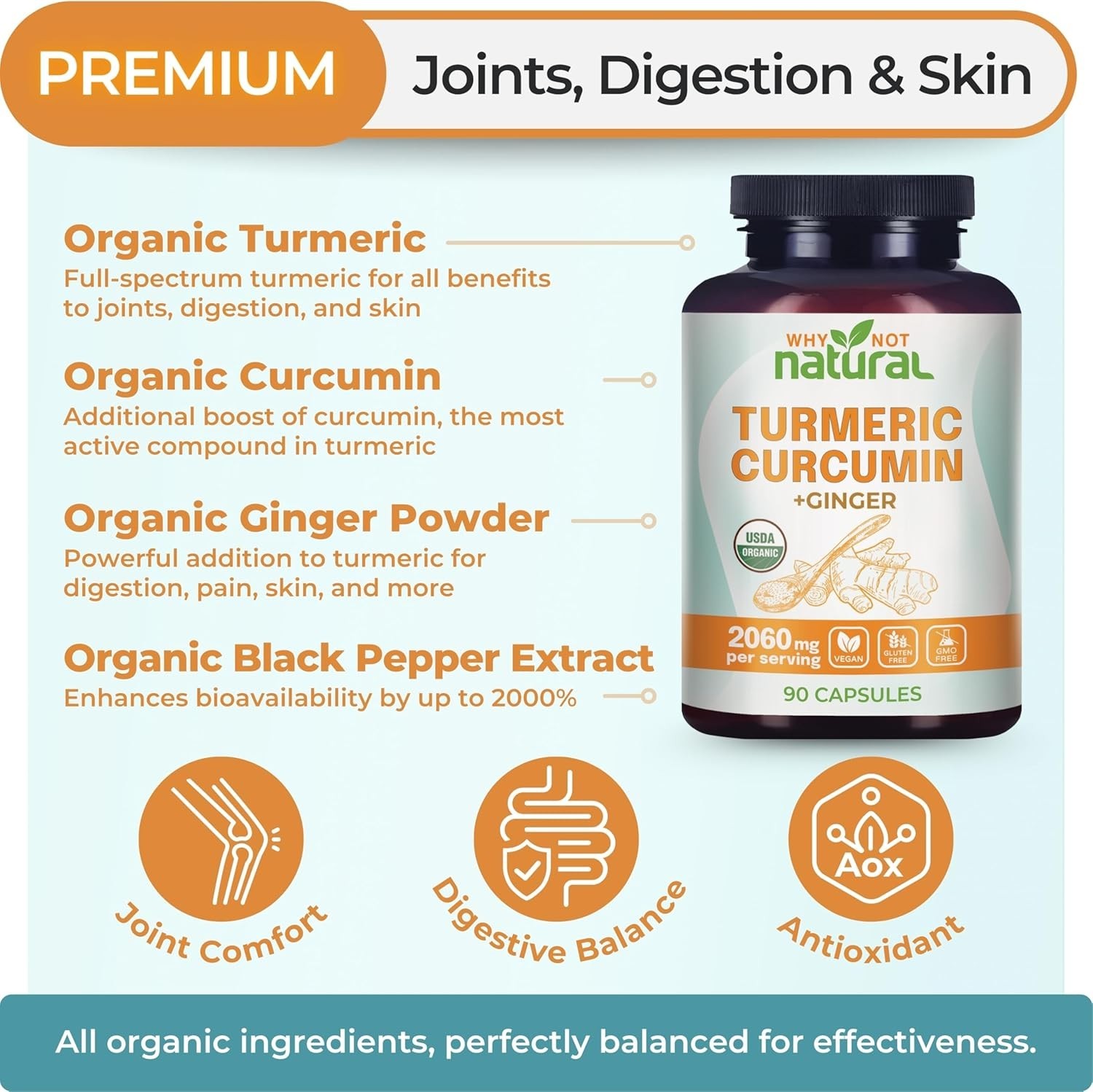 why not natural turmeric Curcumin Supplement exp 07/28