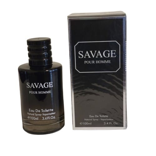 Savage Pour Homme Cologne for Men 3.4 Fl Oz – Everyday Signat Eau de Toilette