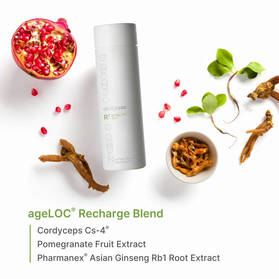 Nu Skin NuSkin Pharmanex ageLOC Vitality (R2 Day) 180 Capsules Exp 05/2026