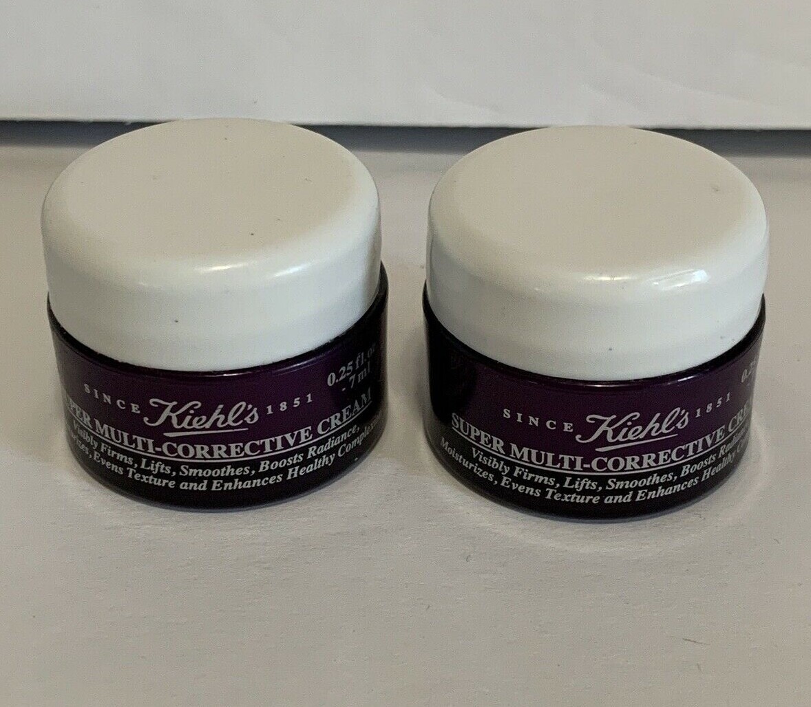 Kiehl’s Super Multi-Corrective Cream – Lot of (2) .25 Sample Size