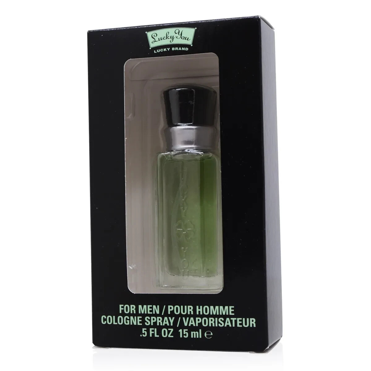 LUCKY YOU by LUCKY BRAND for Men 0.5 oz 15 ml Cologne Spray NEW IN BOX