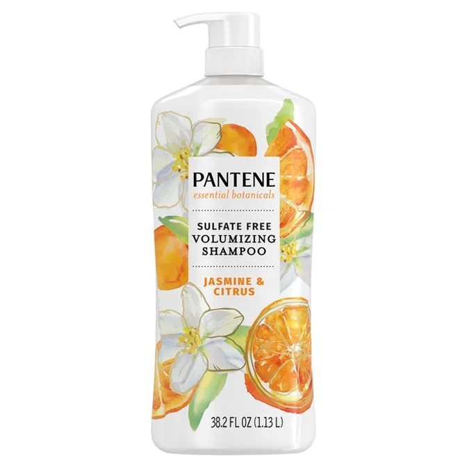 Pantene Essential Botanicals Volumizing Shampoo Jasmine Citrus 38.2oz 2 Pack