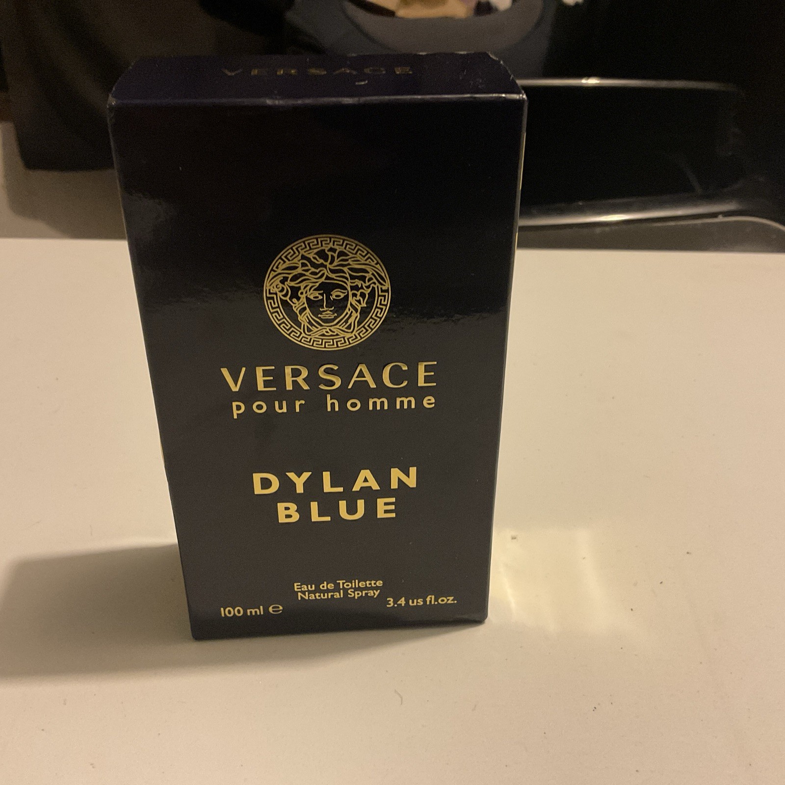 Versace Pour Homme Dylan Blue by Versace 3.4 oz EDT Cologne for Men New In Box