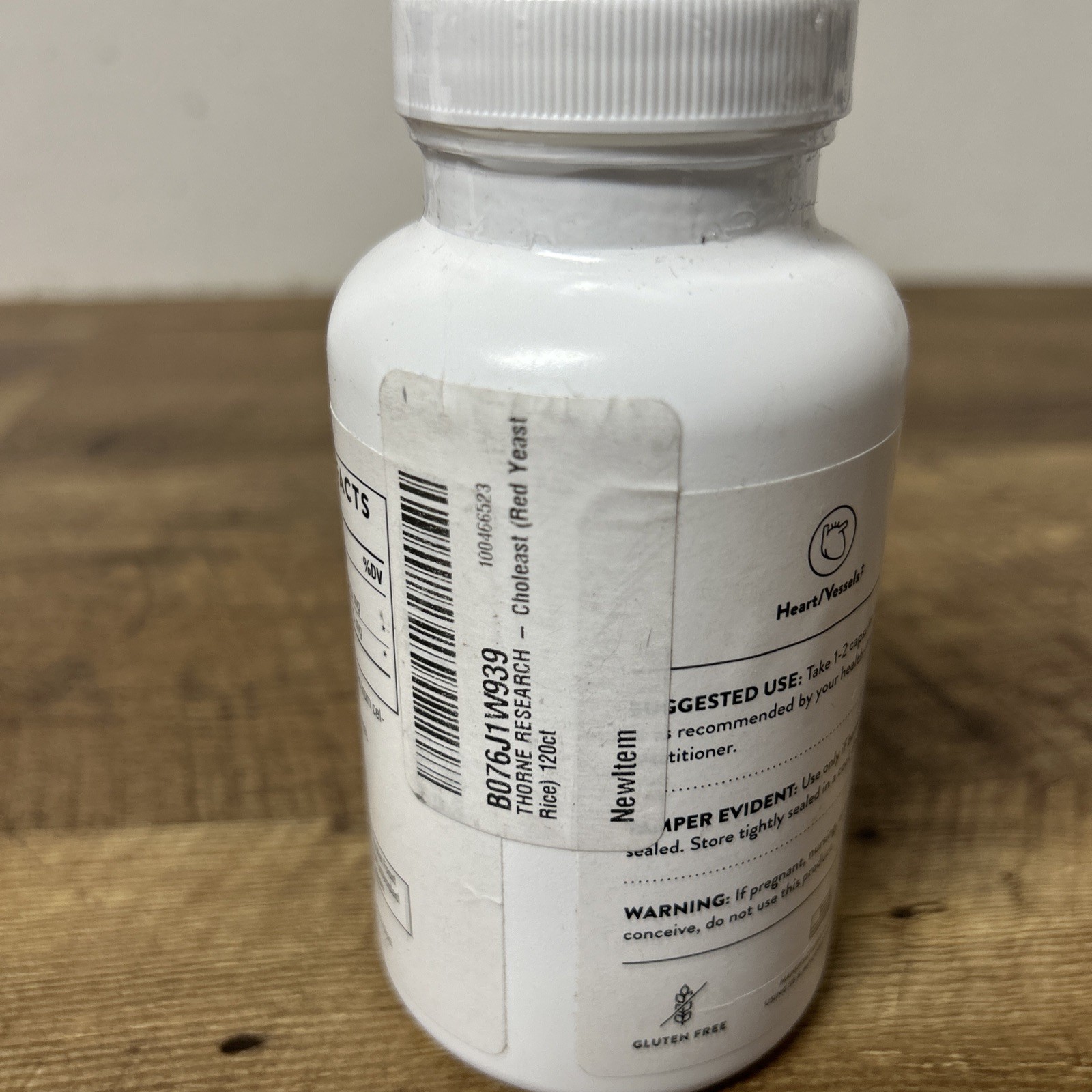 Thorne Red Yeast 120 capsules (READ)