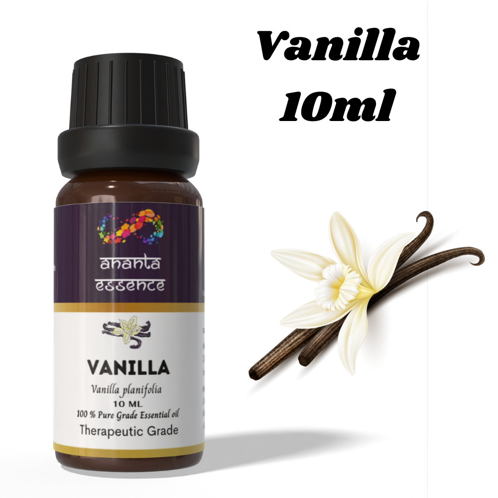 Ananta Vanilla Essential Oil 10ml Pure Natural Aromatherapy Diffuser Oil