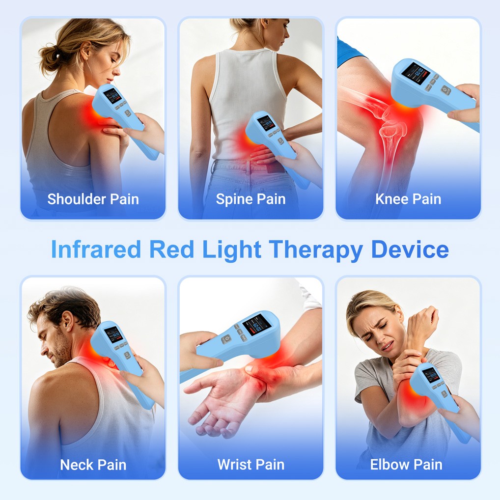 16x650nm 4x808nm Low Level Laser Therapy Device for Body Pain & Arthritis 880mW