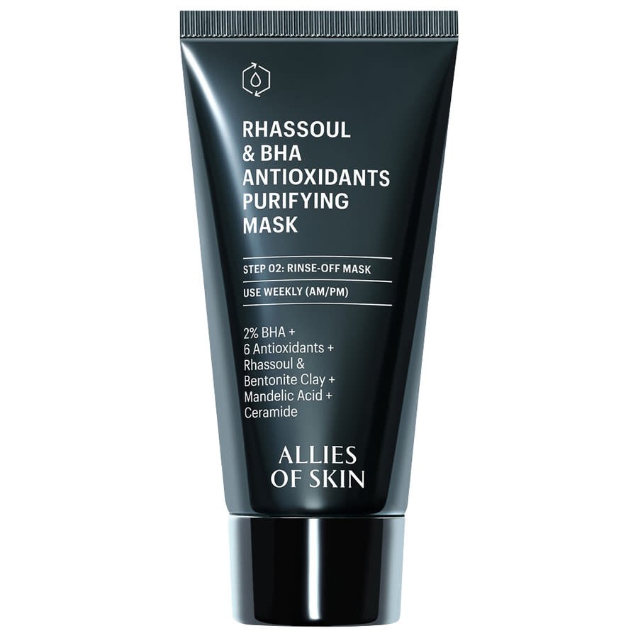 Allies of Skin Rhassoul & BHA Antioxidants Purifying Mask 1.7 oz Skin Care