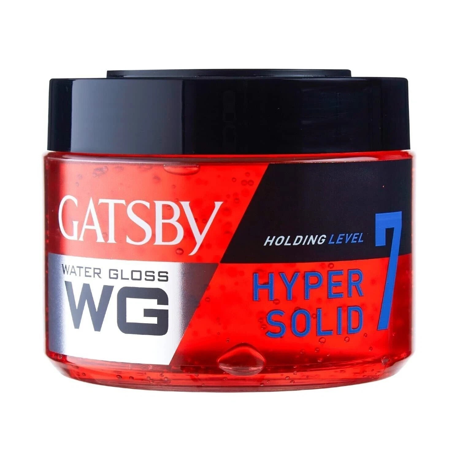Gatsby Water Gloss – Hyper Solid, Wet Look Hair Gel, 300gm LEVEL 7