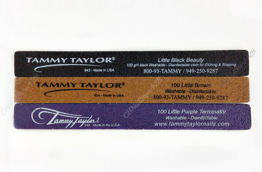 Tammy Taylor-100 Grit Little File- Disinfectable& Washable 1ct-Pick any kind