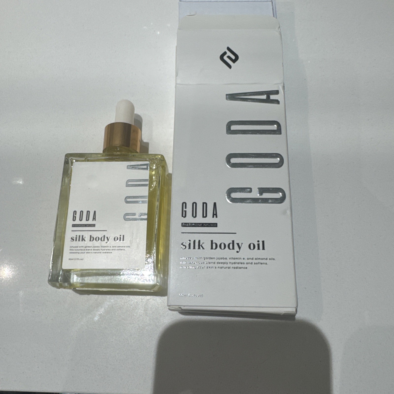 GODA Hydrating Softening Massage Oil Golden Jojoba Vitamin E 50ml pheromone
