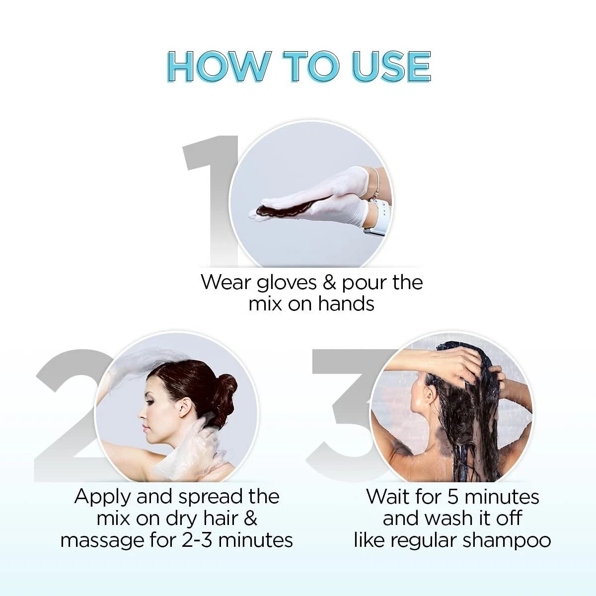 BBLUNT Chocolate Dark Brown 5 Minute Shampoo Hair Colour 20ml Pack of 5
