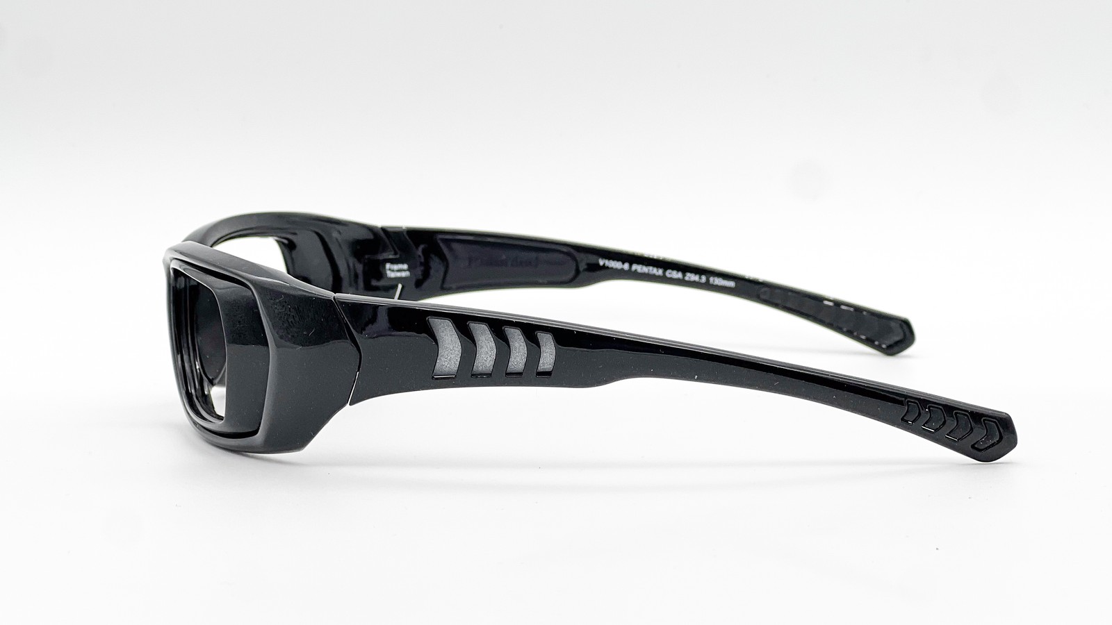 NEW PENTAX V1000-6 BLACK SAFETY AUTHENTIC EYEGLASSES 52-18