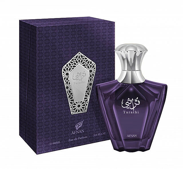 TURATHI BLUE by AFNAN EAU DE PARFUM SPRAY FOR MEN – 90 ml (3.0 Oz) Fragrance
