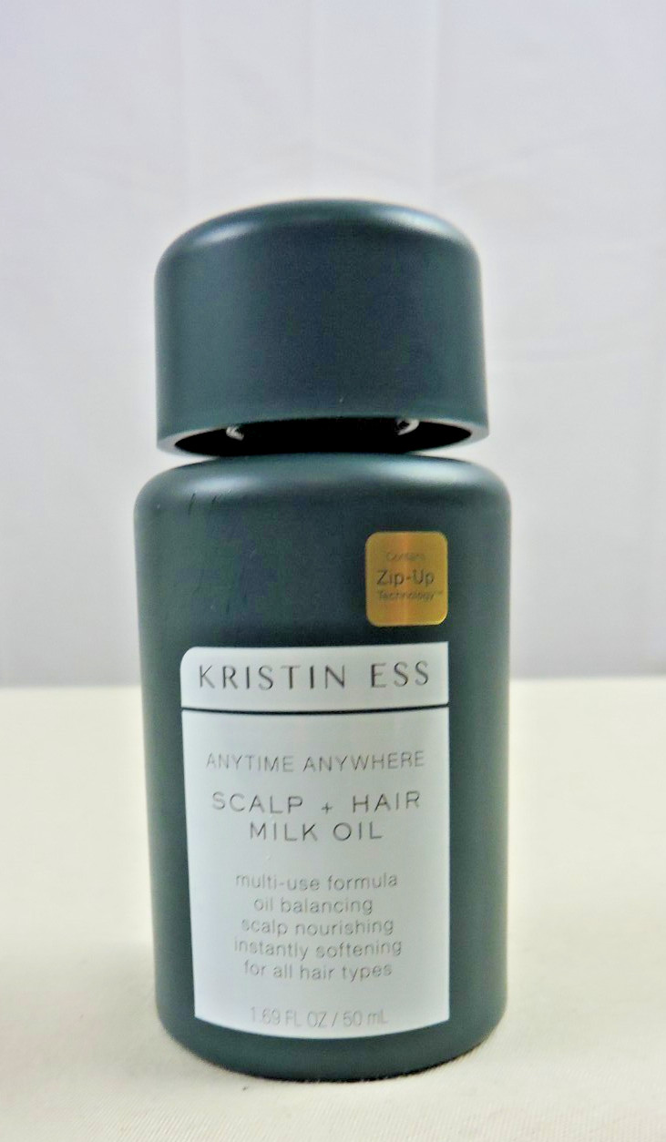 Kristin Ess Anytime Anywhere Scalp+Hair Milk Oil Multi-Use Formula 1.69 Oz New