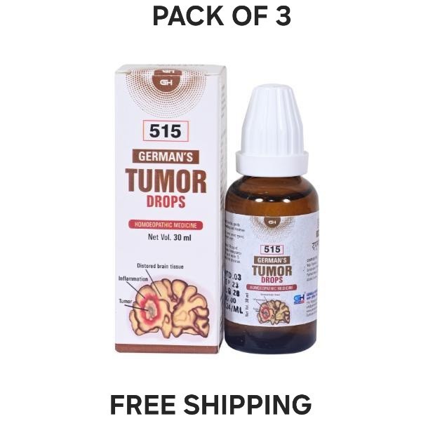 German’s 515 Tumor Drop (30ml) Homeopathic Drop – PACK OF 3