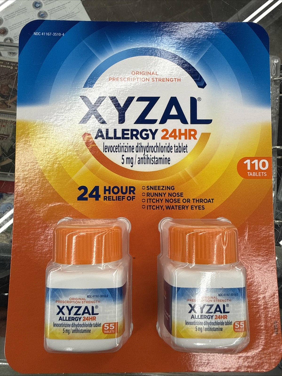 XYZAL Allergy Treatment Antihistamine Tablet, 5mg – 110 Count