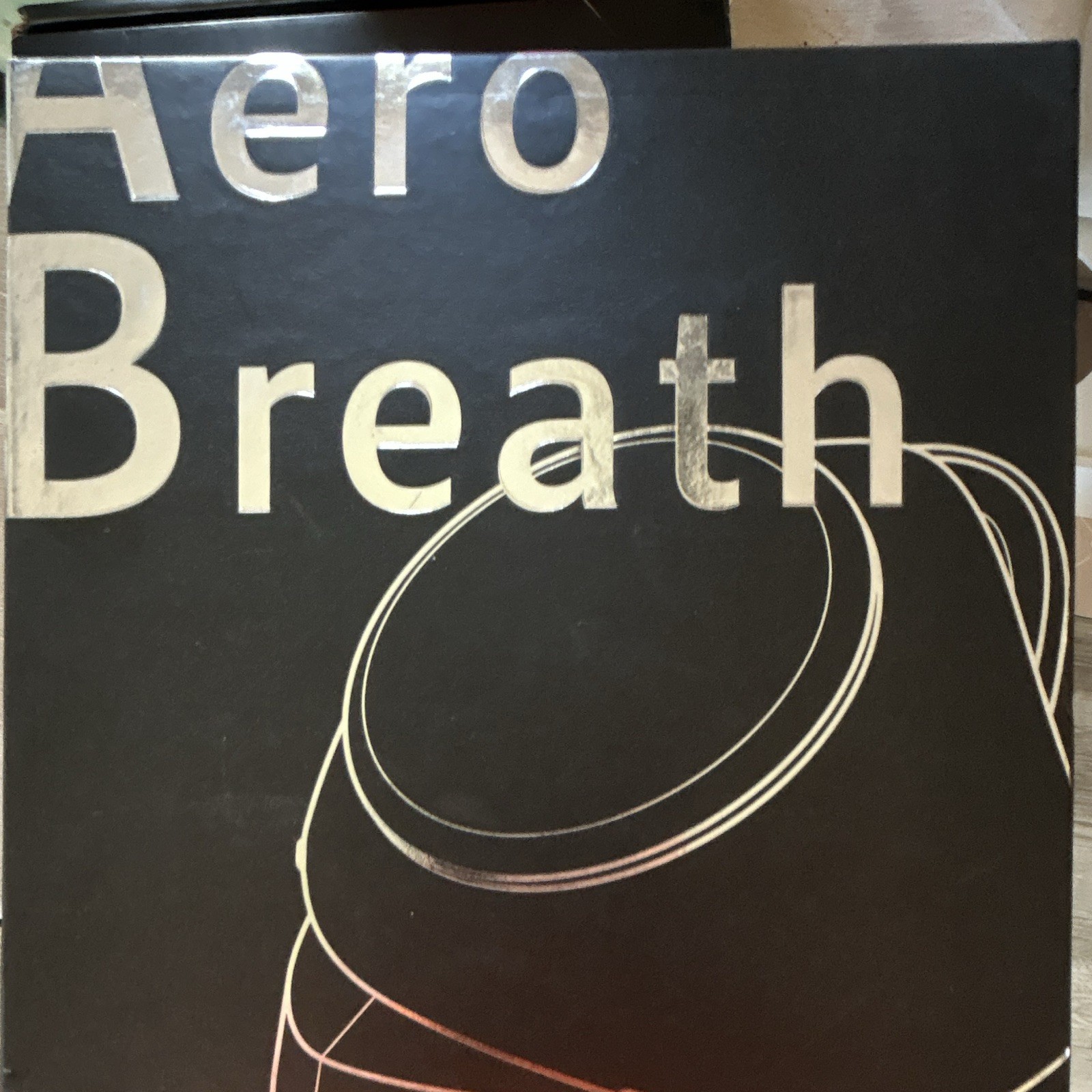 CALAB Aero Breath Anti-Snoring Wearable Breathing Aid Device, Black