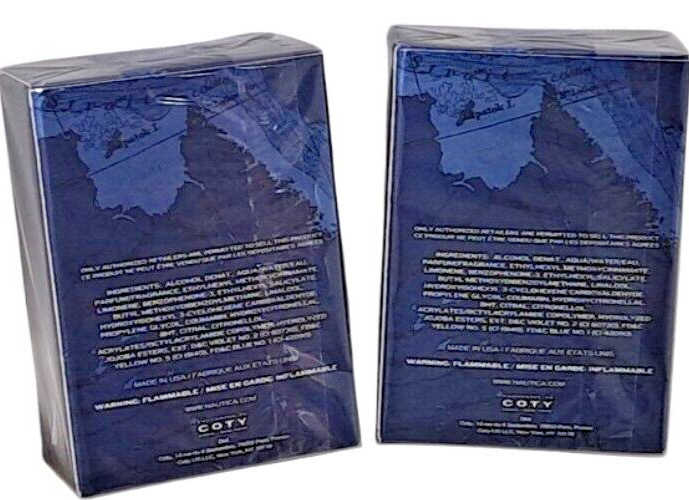 New 2-PK Sealed Nautica Voyage N-83 Men’s Eau De Toilette Spray 100% Authentic