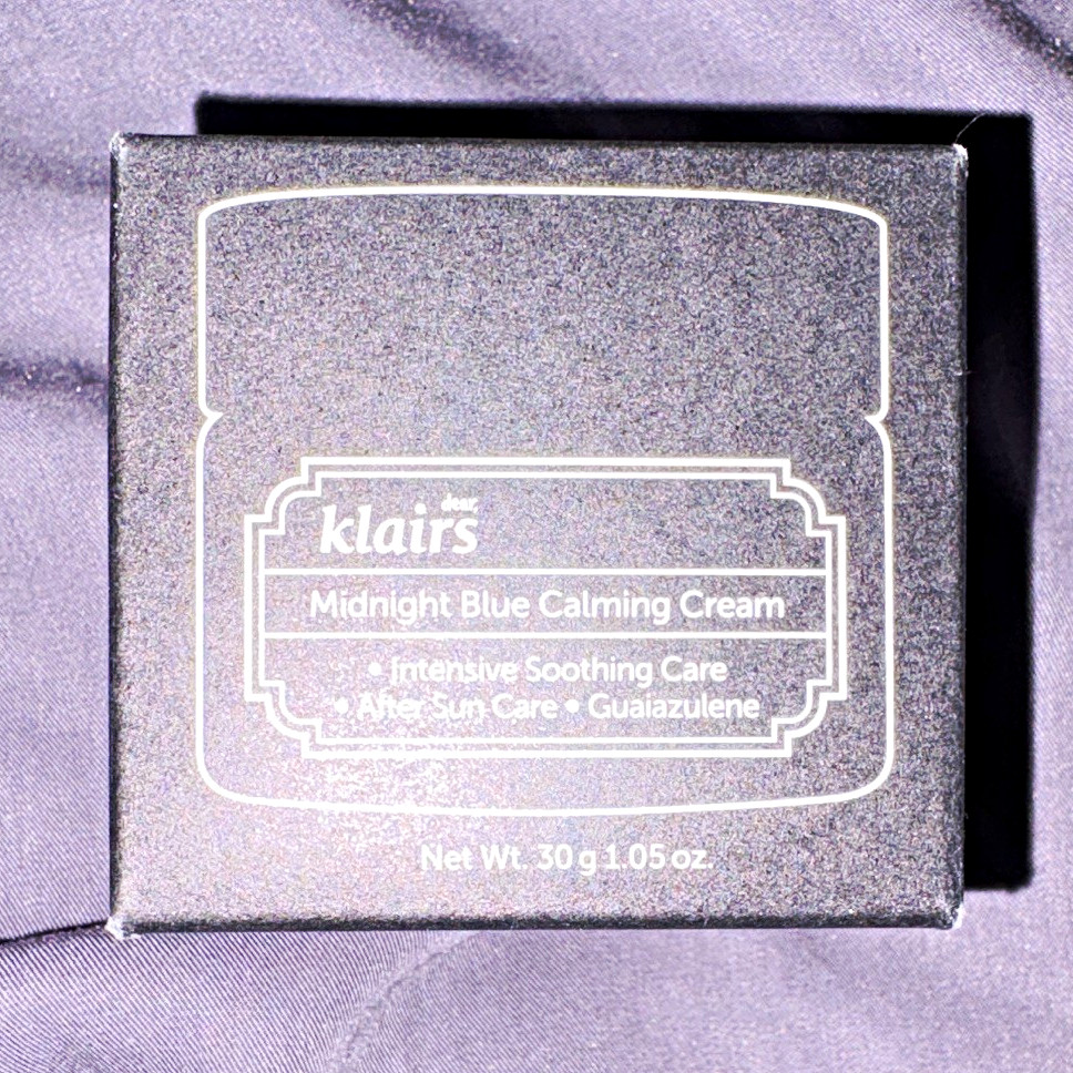 Dear, Klairs Midnight Blue Calming Cream Intensive Soothing Care 1.05 oz