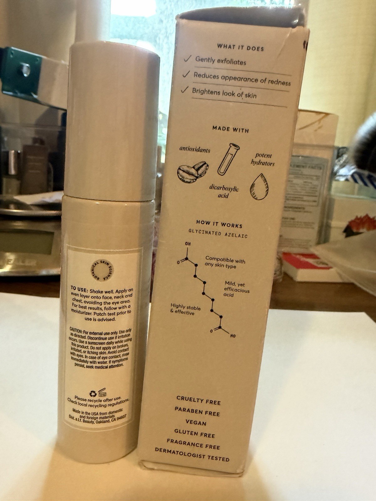 Naturium Azelaic Topical Acid 10% Serum Niacinamide Fragrance-Free 1oz