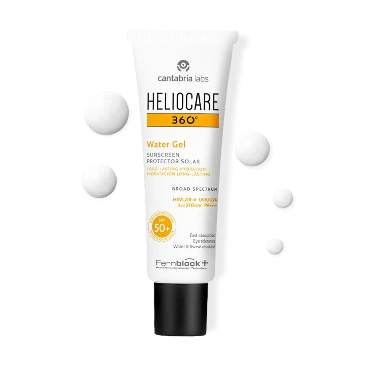Heliocare 360 Water Gel SPF 50+ PA++++ Sunscreen for Dry & Dehydrated Skin 50ml